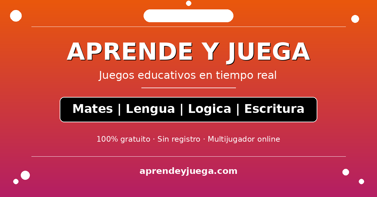 Juegos Educativos Online Gratis para Niños | Aprende y Juega